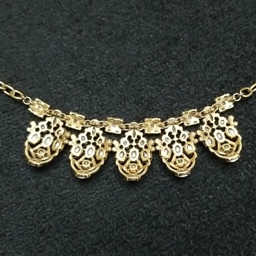 J Crew Gorgeous Rhinestone Statement Necklace - image 8